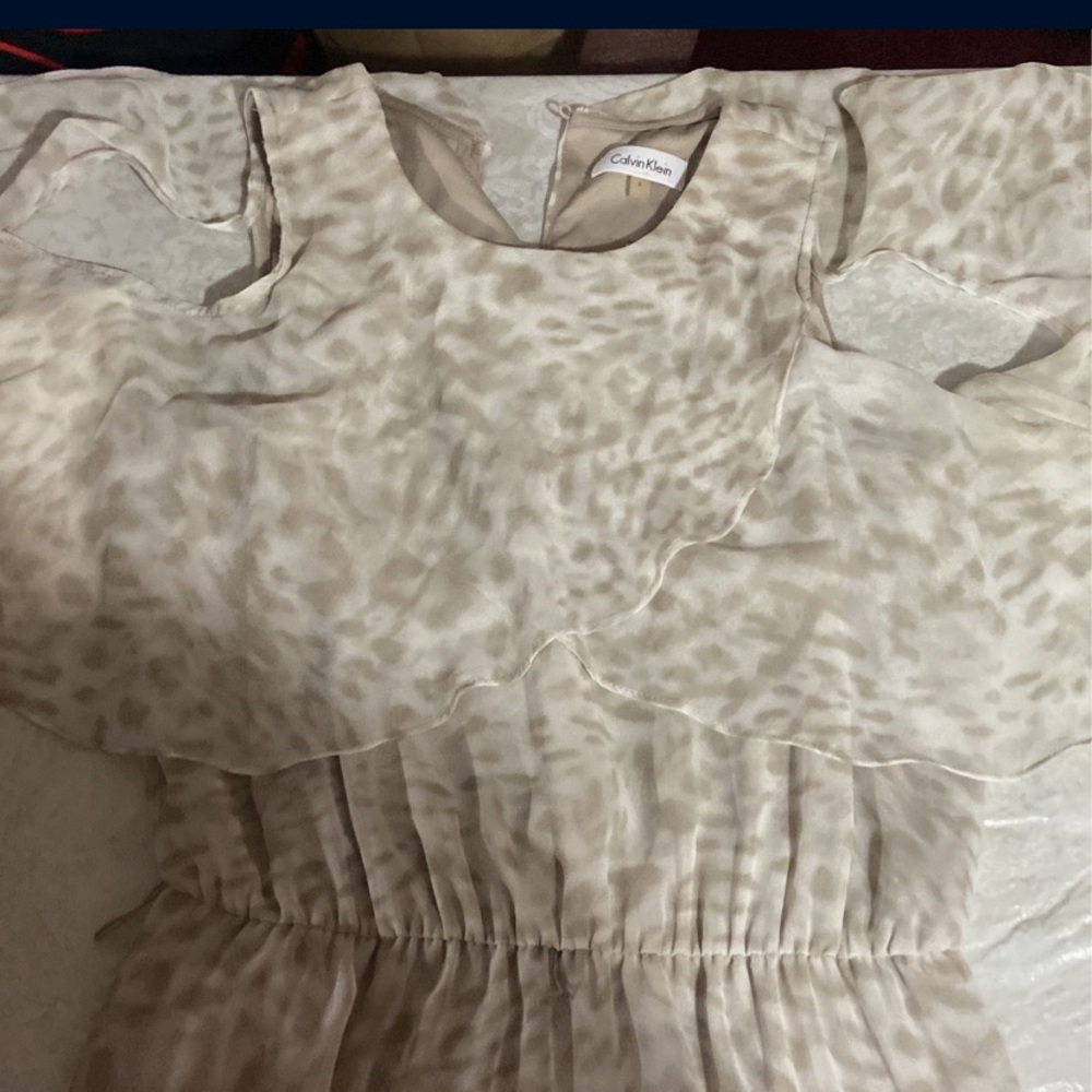 Floor length summer dress